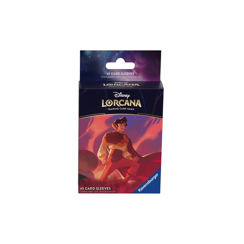 RAVENSBURGER TCG - LORCANA - 65 BUSTE PROTETTIVE - ALADDIN